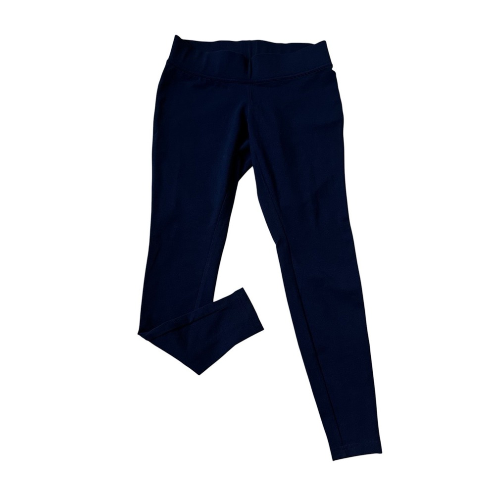 Lands End Women Starfish Leggings Sz XS Blue Cotton Blend Pull On | 28-20